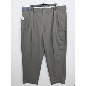Polo Ralph Lauren VTG Pants Mens 42x30 Olive Green Chino Andrew Pant Classic NWT